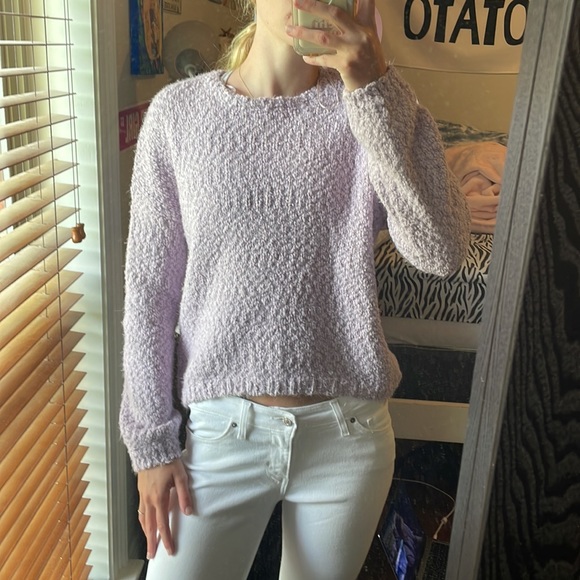 purple knit Sweater - Picture 6 of 6